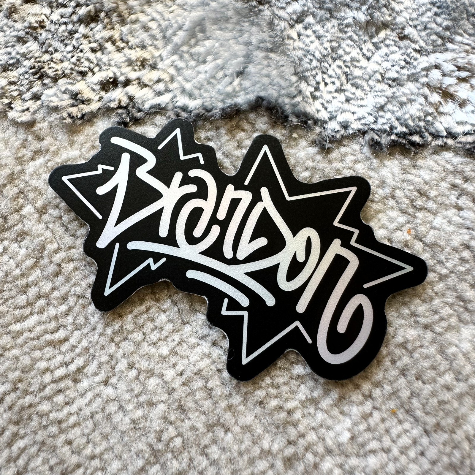 Name Sticker Pack : BRANDON | for school or Office | graffiti | Calligraphy