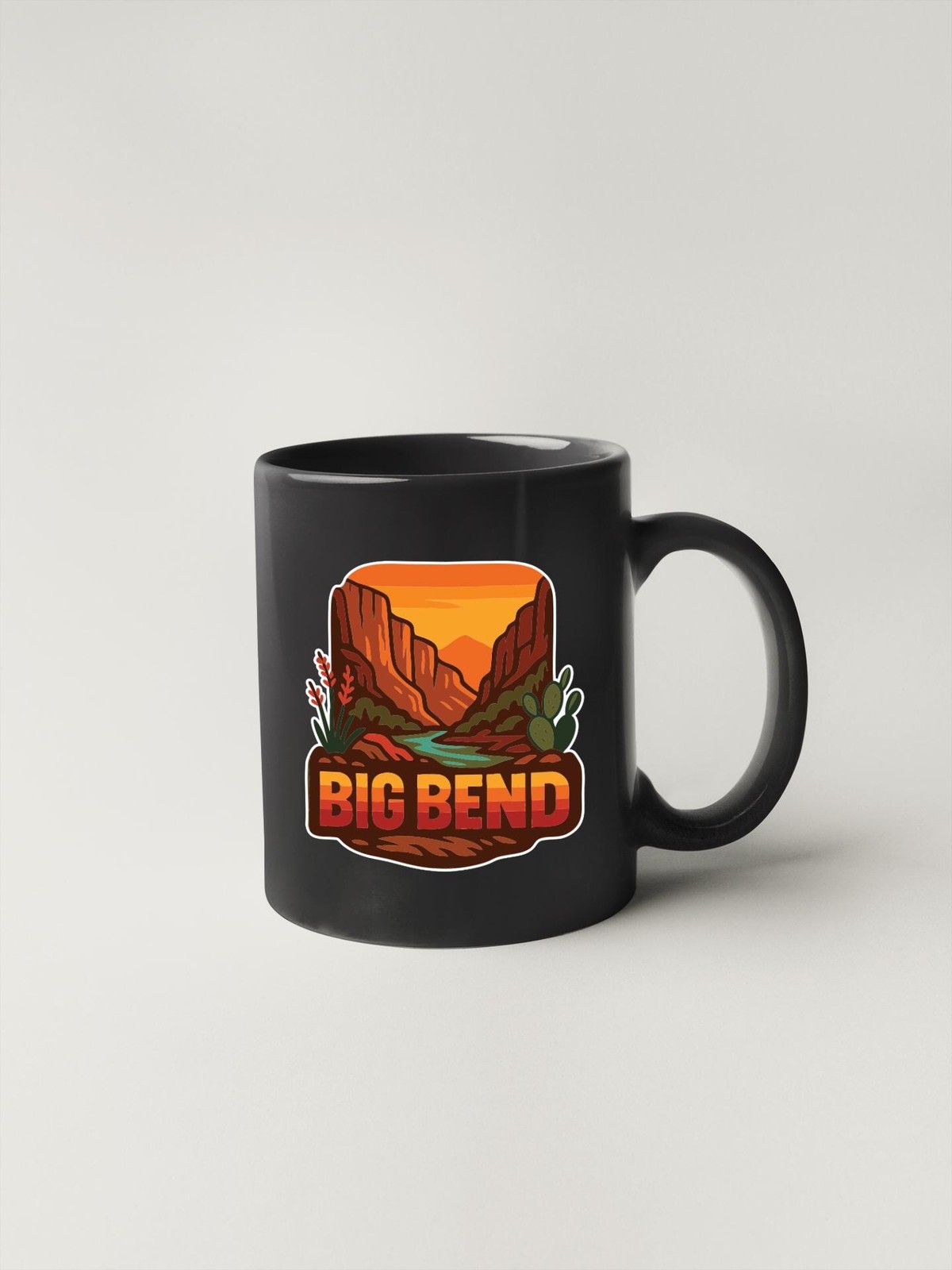 Big Bend National Park Decal Sticker – US National Parks Series