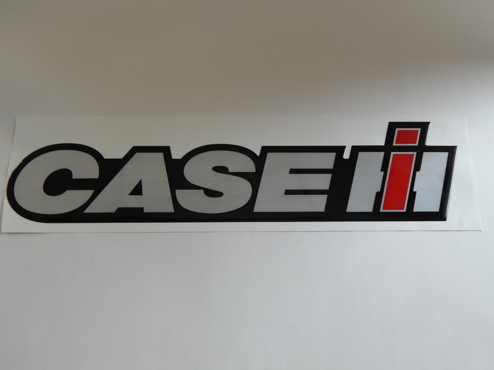 Case IH Raised Vinyl Decal Approx 19" Long & 4" Tall