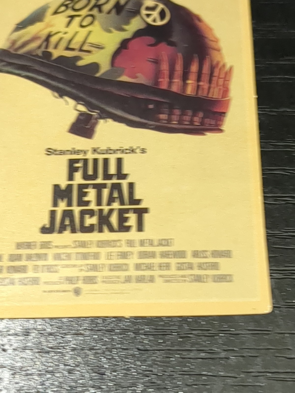 Sticker Full Metal Jacket 1987 Stanley Kubrick RARE Poster Artwork Philip Castle