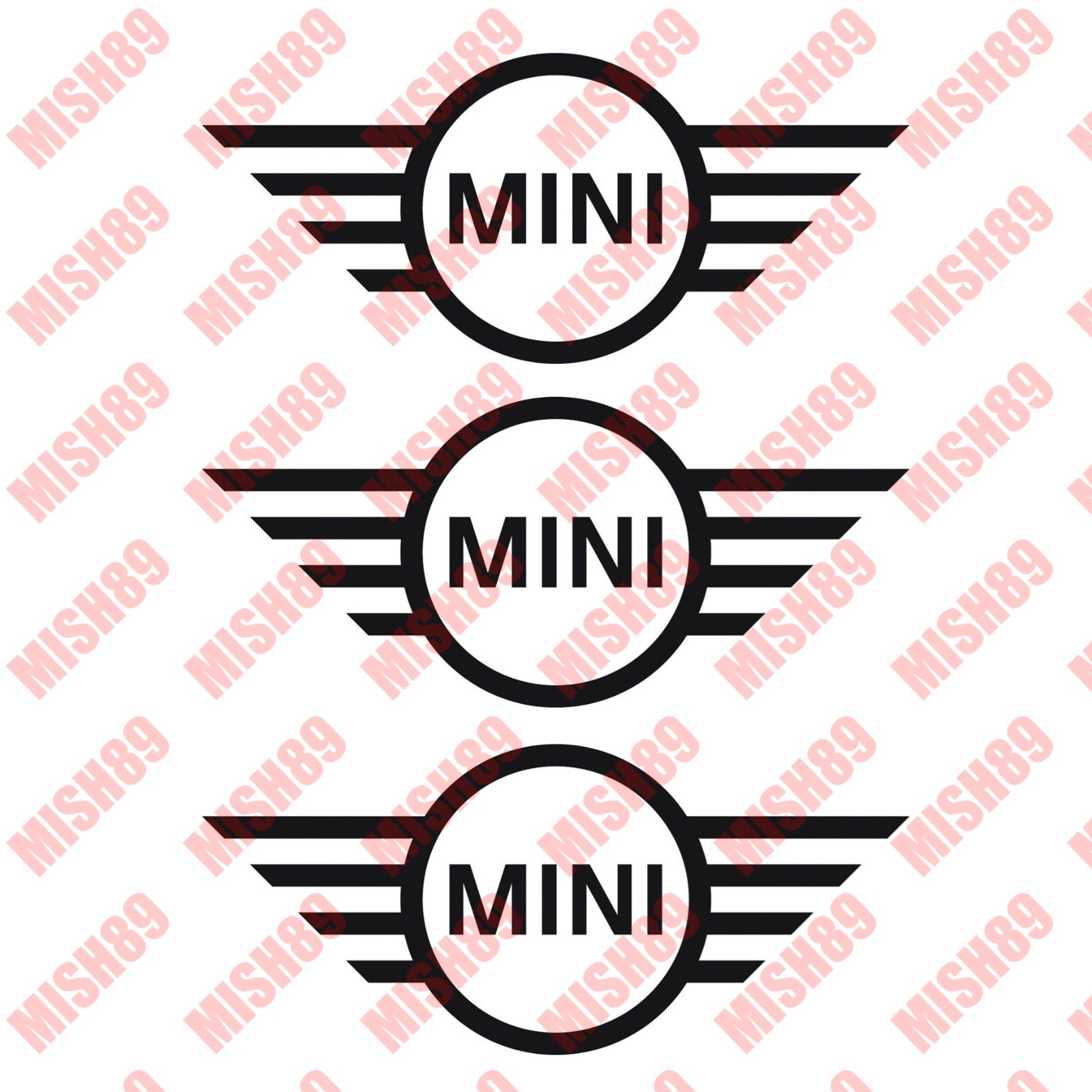 MINI COOPER DECAL MINI COOPER DIE CUT VINYL STICKERS ANY COLOR ANY SIZE