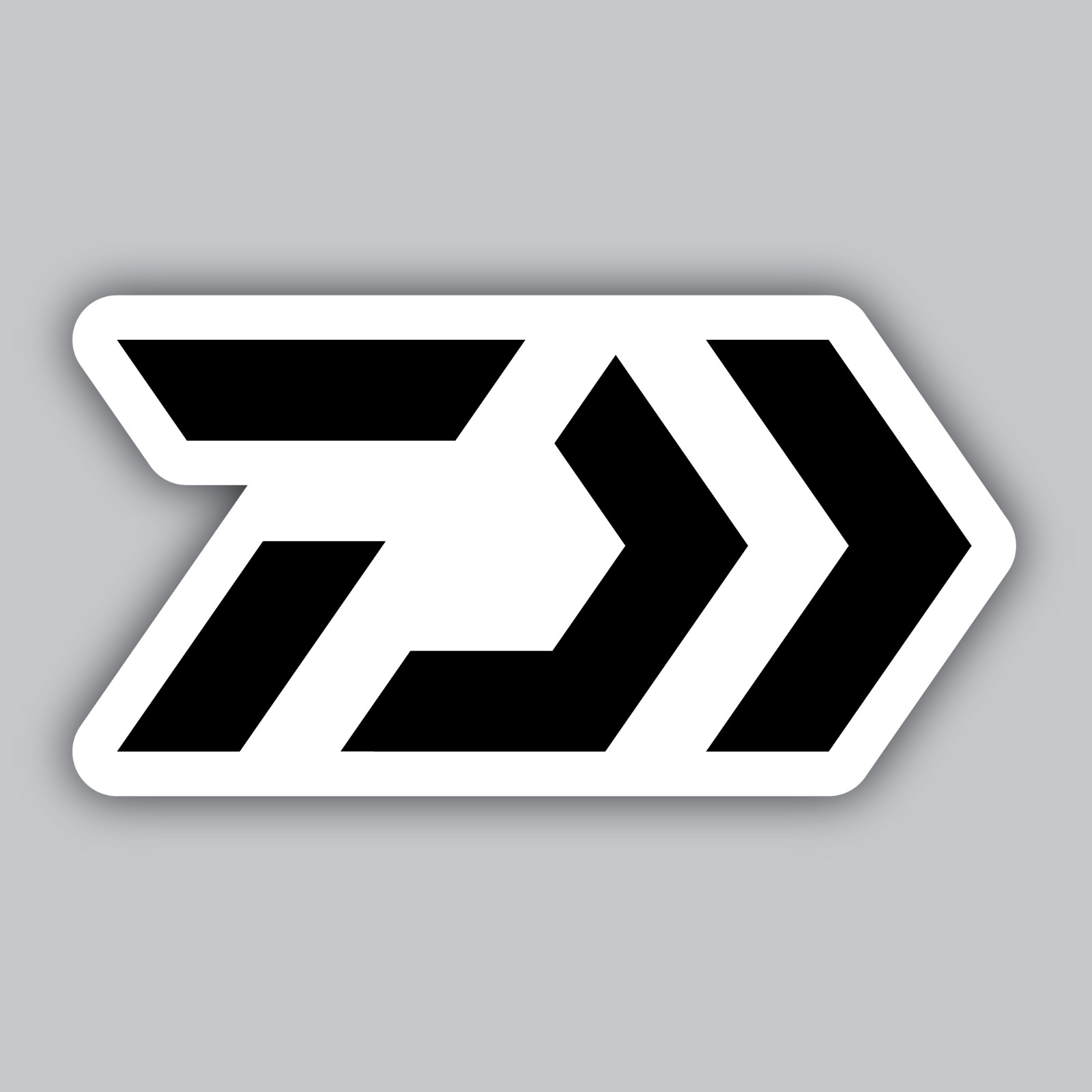 Daiwa USA Vinyl Sticker/Decal -Fishing -Rod -Casting Reel -Lures -Tackle -Line