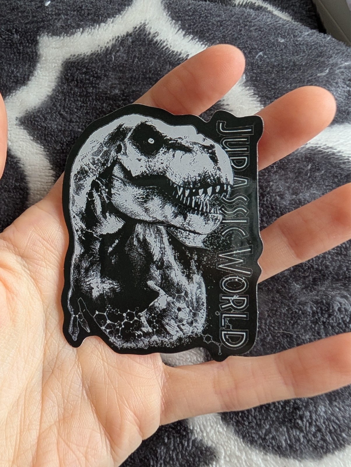 Jurassic Park Dinosaur Sticker Vinyl Decal | T-Rex Movie Film Fan Art