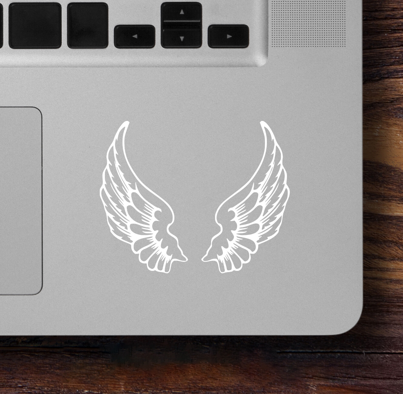 Angel Wings Vinyl Decal V8 | Custom Wing Stickers | Die Cut Sticker