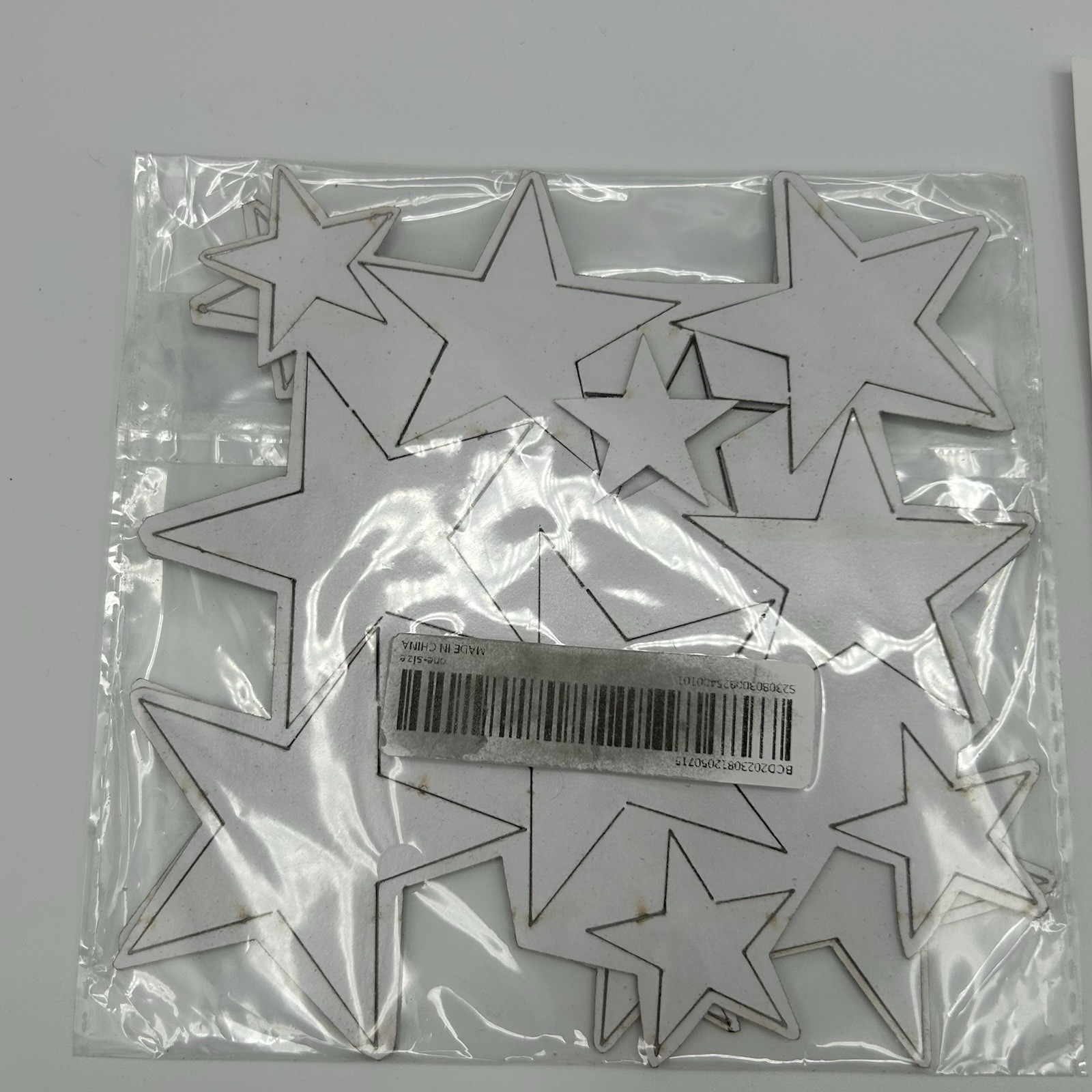 3D Acrylic Mirror Star Stickers, 20 PCS Simple Wall Decor