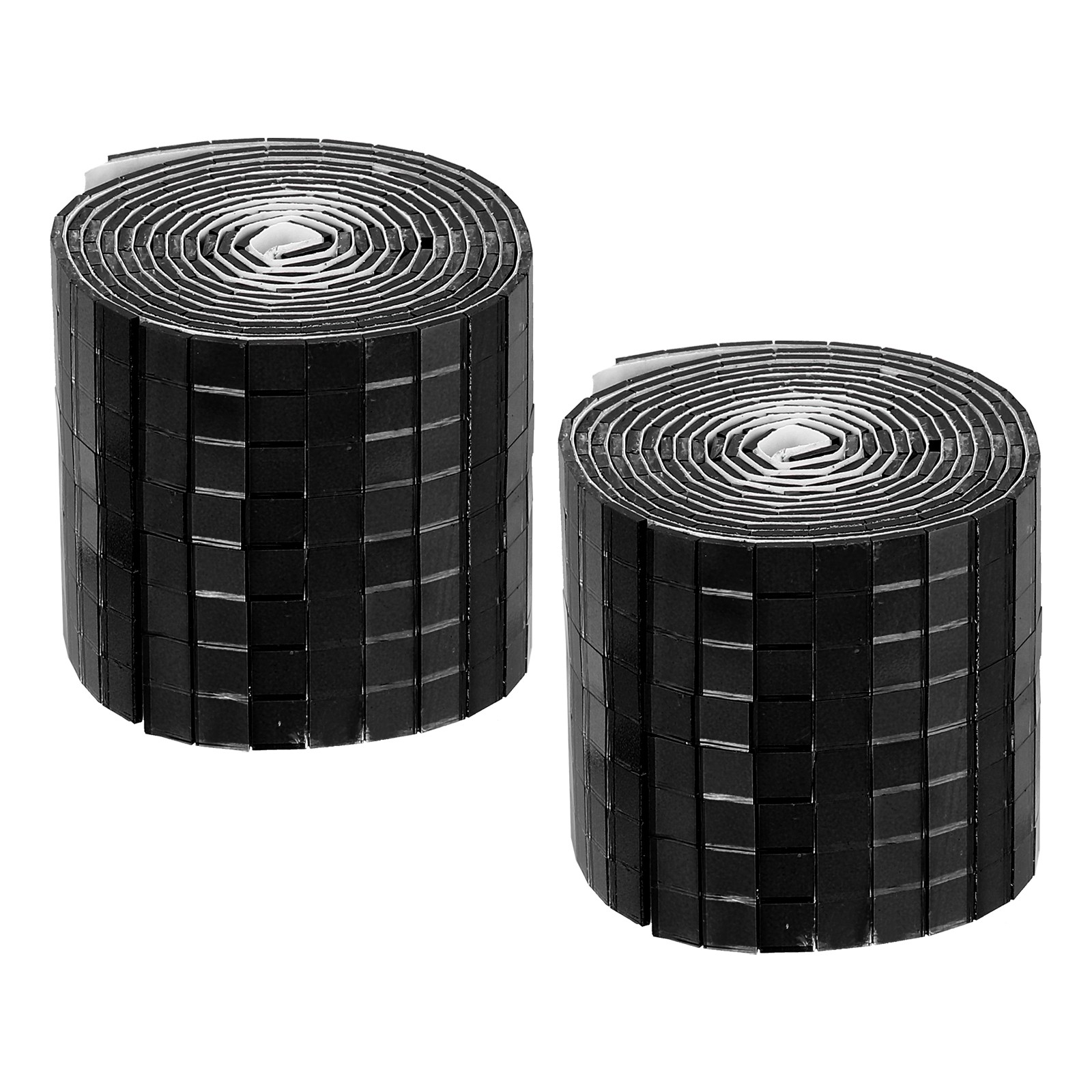 3200 Pieces Adhesive Mosaic Tiles 5 x 5 mm Disco Tiles Black 2 Pcs