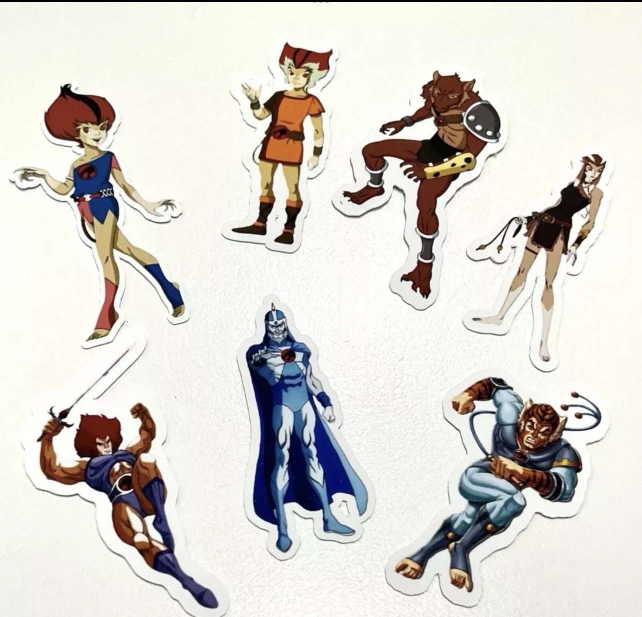 Thundercats Saturday Morning Cartoons Decal 5 Pack