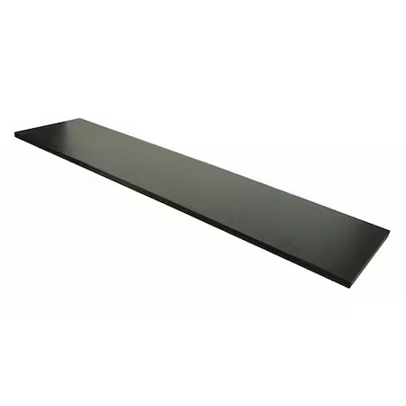 Econoco Pw/1248Bk Melamine Shelf 48"L X 12"Wblack, 4Pk