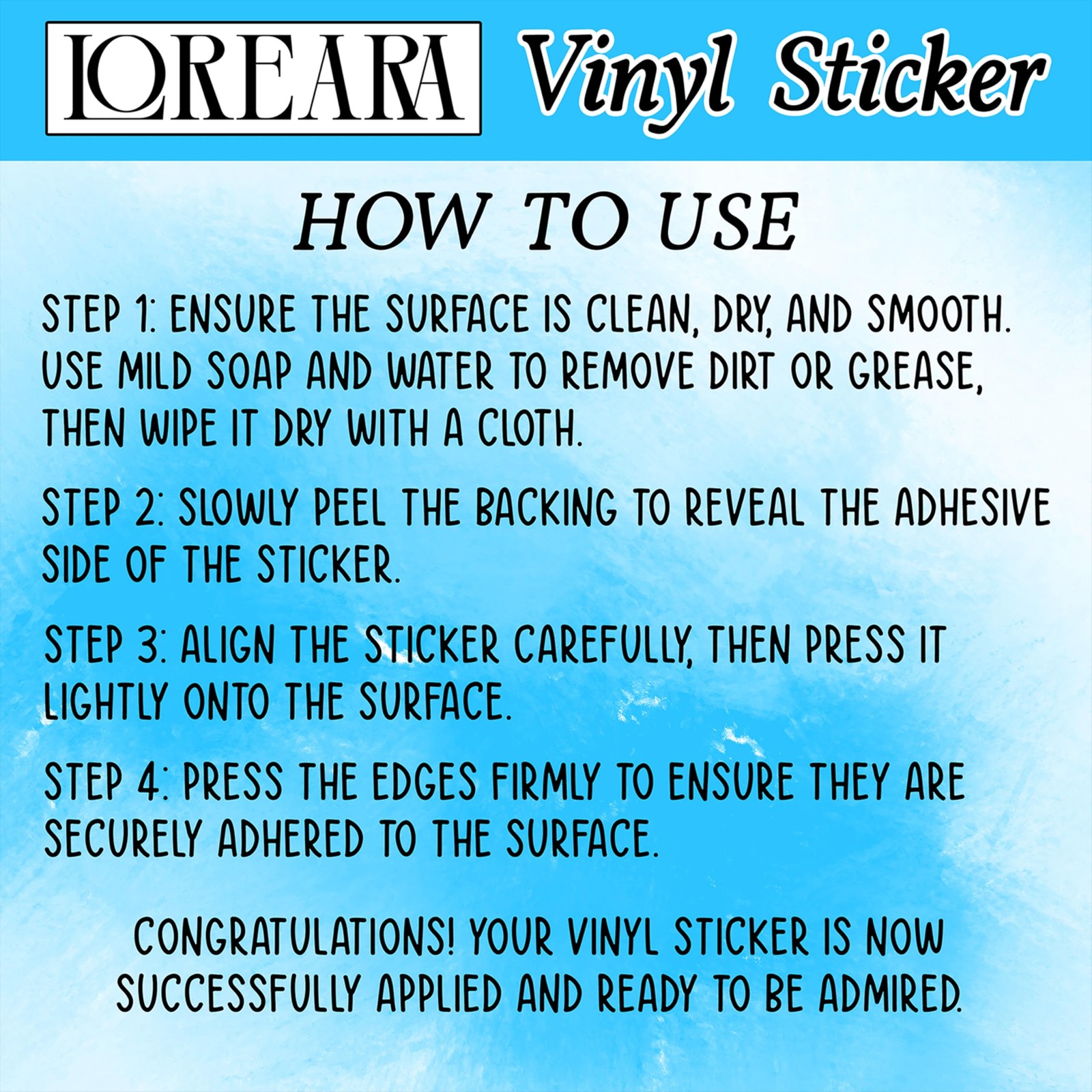 LOREARA Funny Stupid People Sticker 3×2.1 Inches