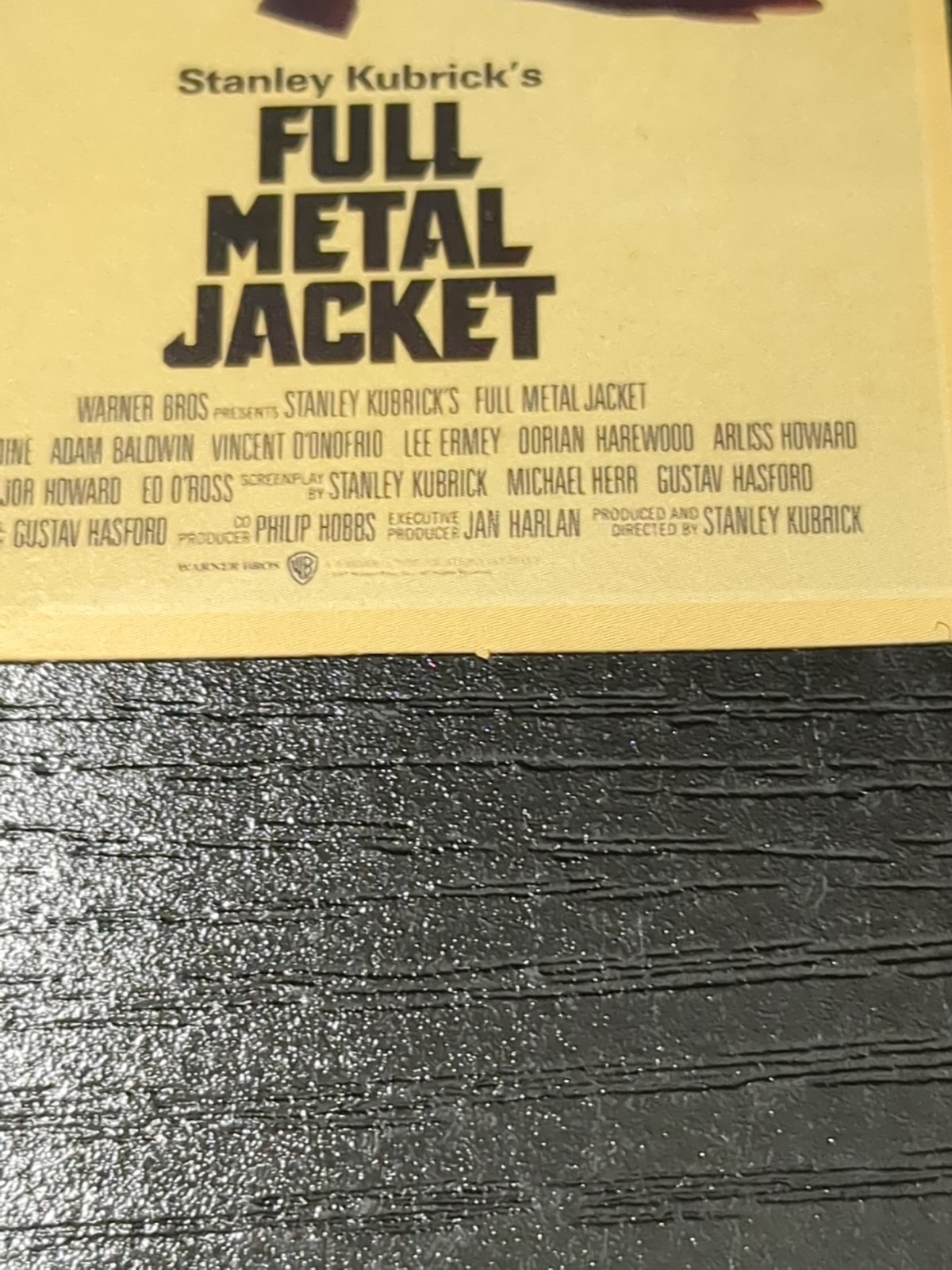 Sticker Full Metal Jacket 1987 Stanley Kubrick RARE Poster Artwork Philip Castle
