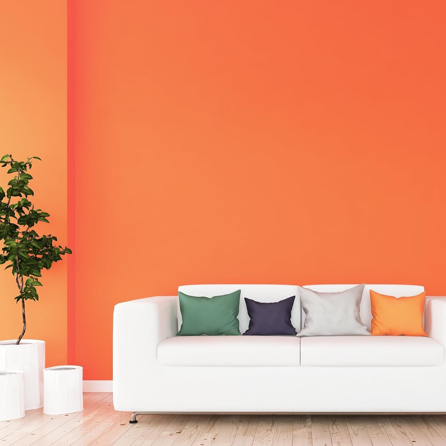 Orange Peel and Stick Wallpaper, 15.7 X 78.7 inches 15.7" x 78.7",