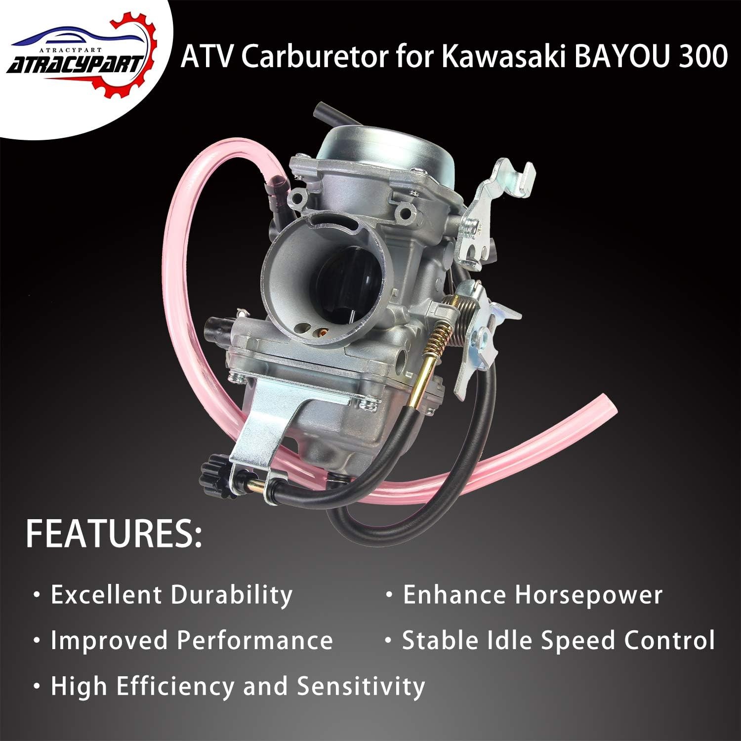 Carburetor Compatible with Kawasaki Bayou 300 KLF300 KLF 300 1986-1987 KLF300A,