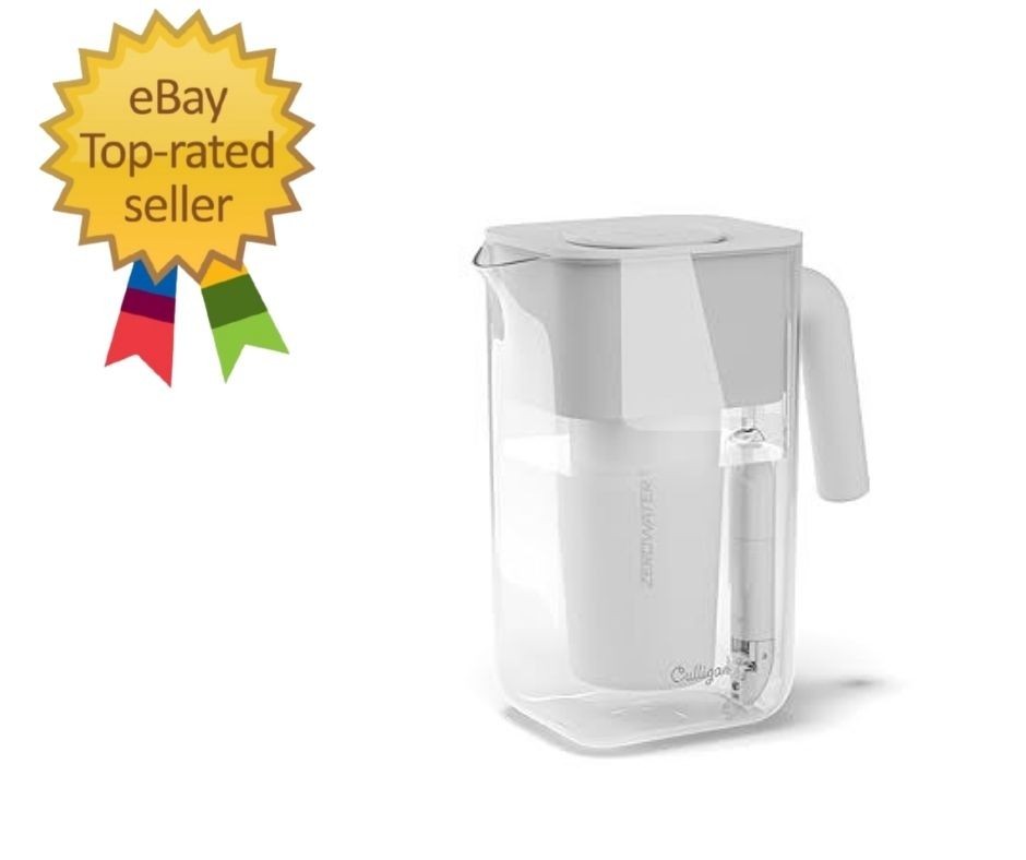 with ZeroWater Technology 10-Cup Water Filter Pitcher – In… Fas