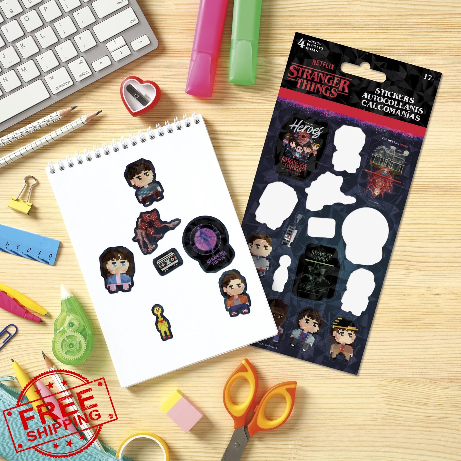 Trends International Stranger Things 5 sticker
