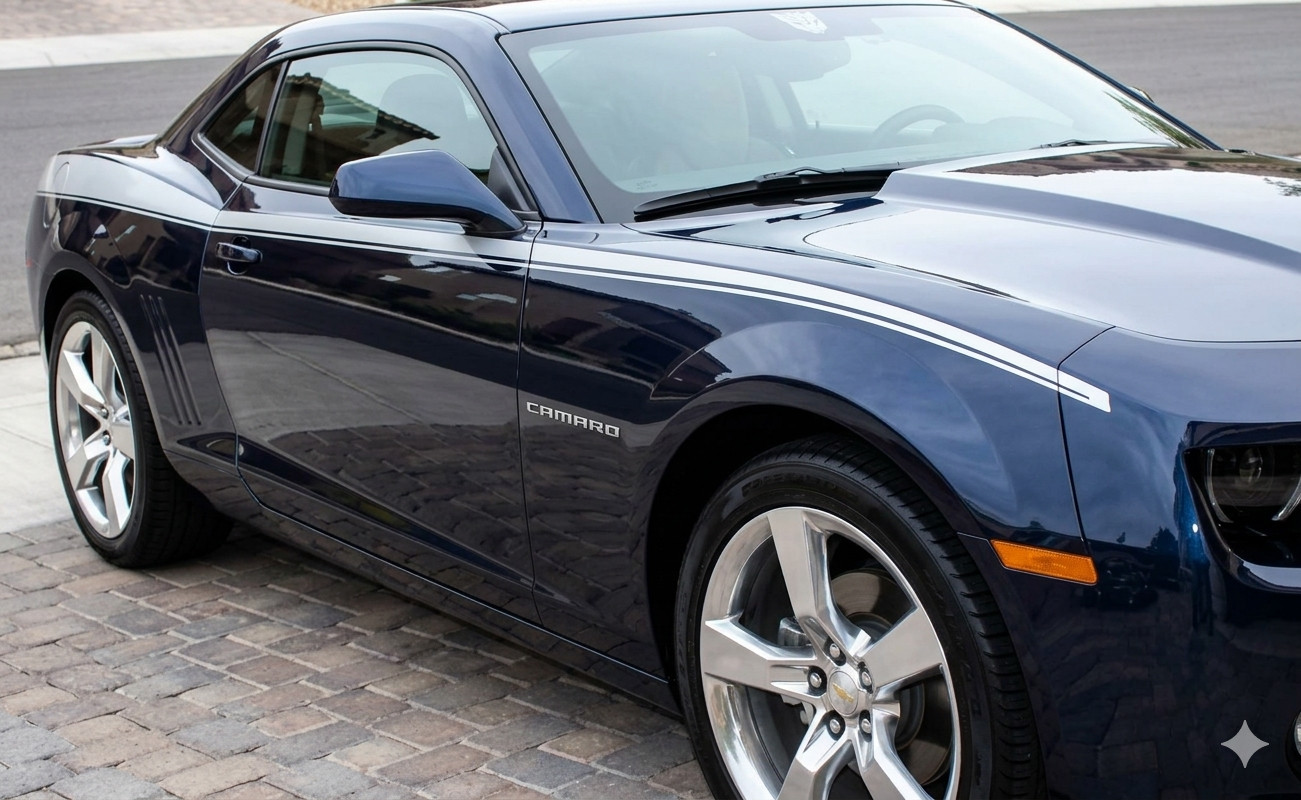 Side Stripes Decal Fits: Camaro 2010 – 2015 LS SS LT Graphic on 3M Vinyl