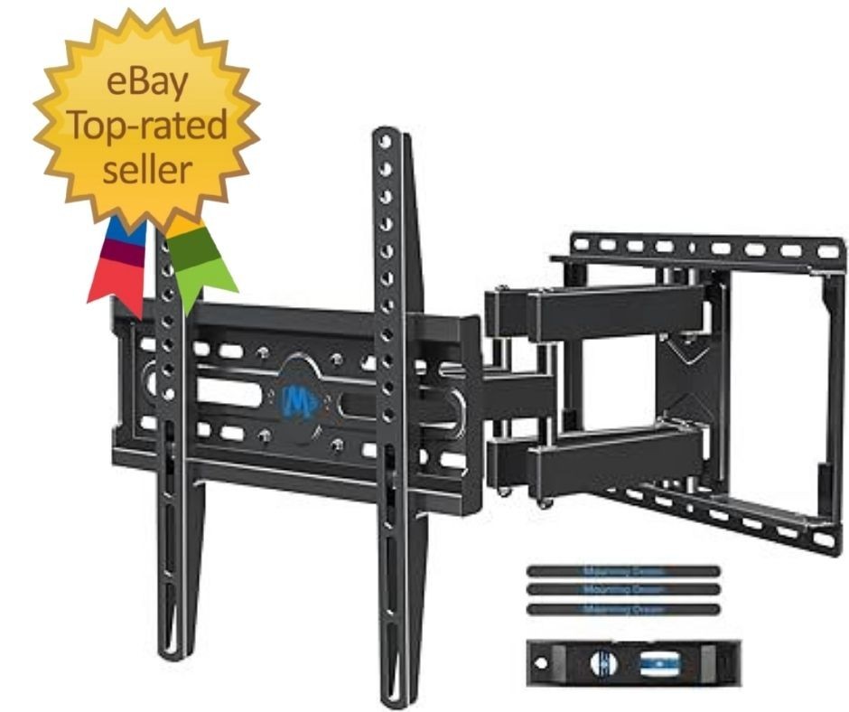 TV Wall Mount for 32-65 Inch TV with Swivel and Tilt Full Motion TV Bracket