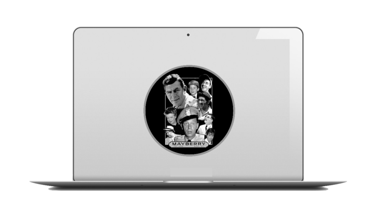 Andy Griffith Show – Mayberry – 4" Vinyl Decal Car Cooler Laptop Smoker Truck 25