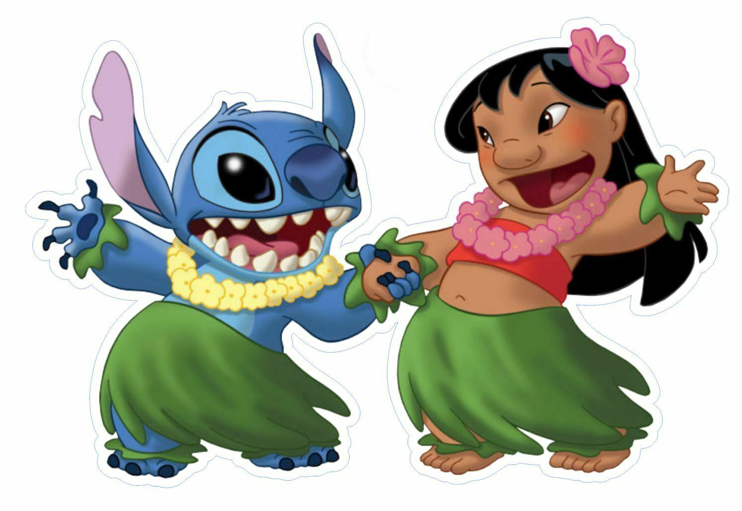 Lilo & Stitch Vinyl Sticker waterproof