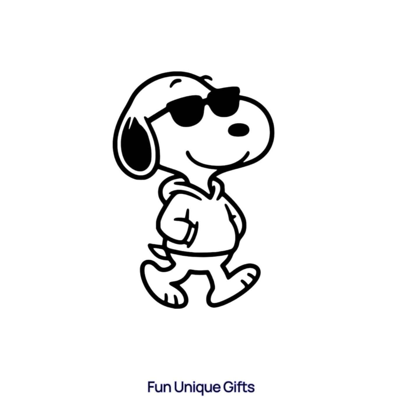 Snoopy Vinyl Decal Sticker -Multiple Colors & Sizes- SHIPS FREE!