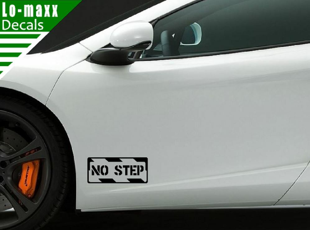 No Step Aircraft Markings Graphic Durable High Performance Die Cut Vinyl Decal