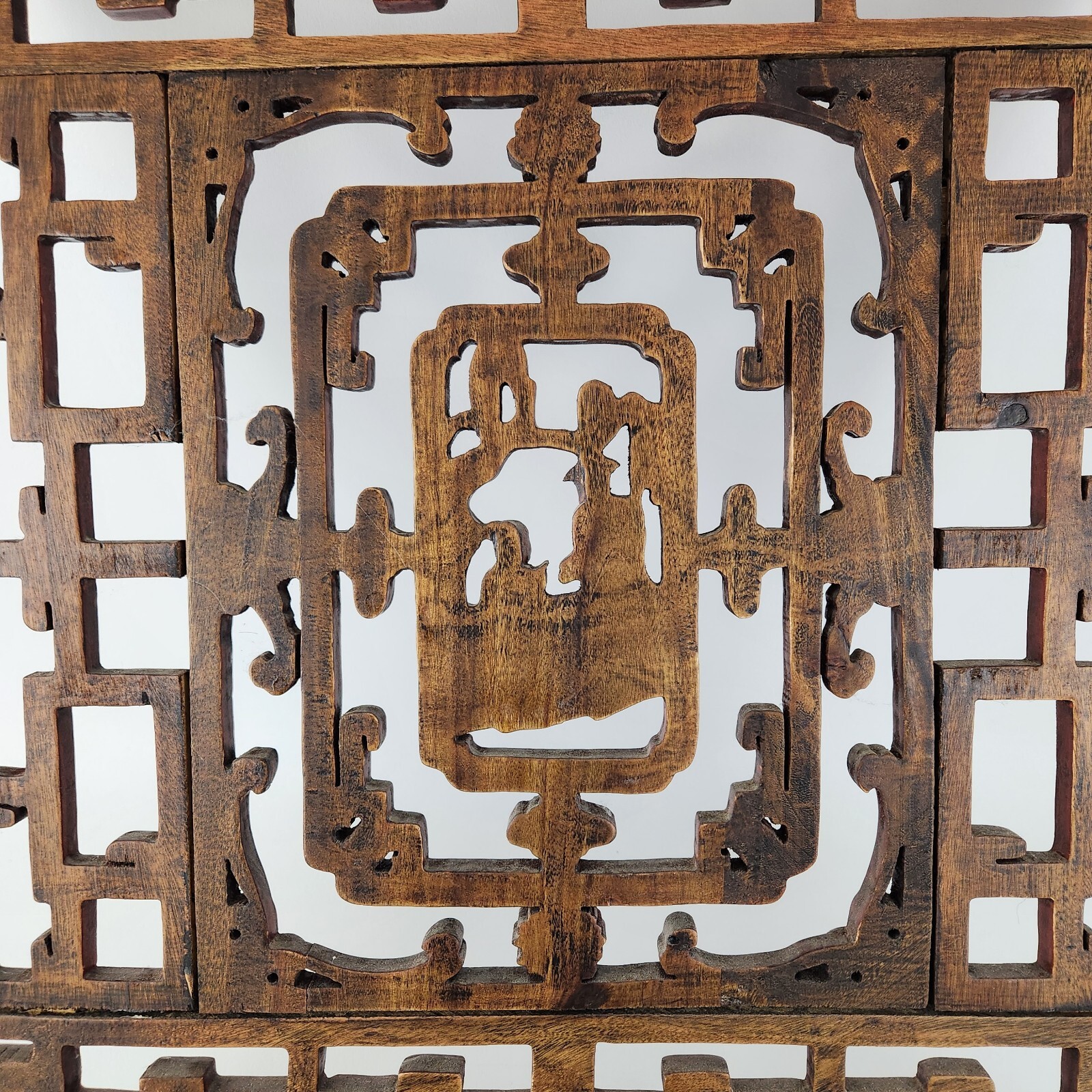 Vintage Chinese Hand Carved Wall Decor