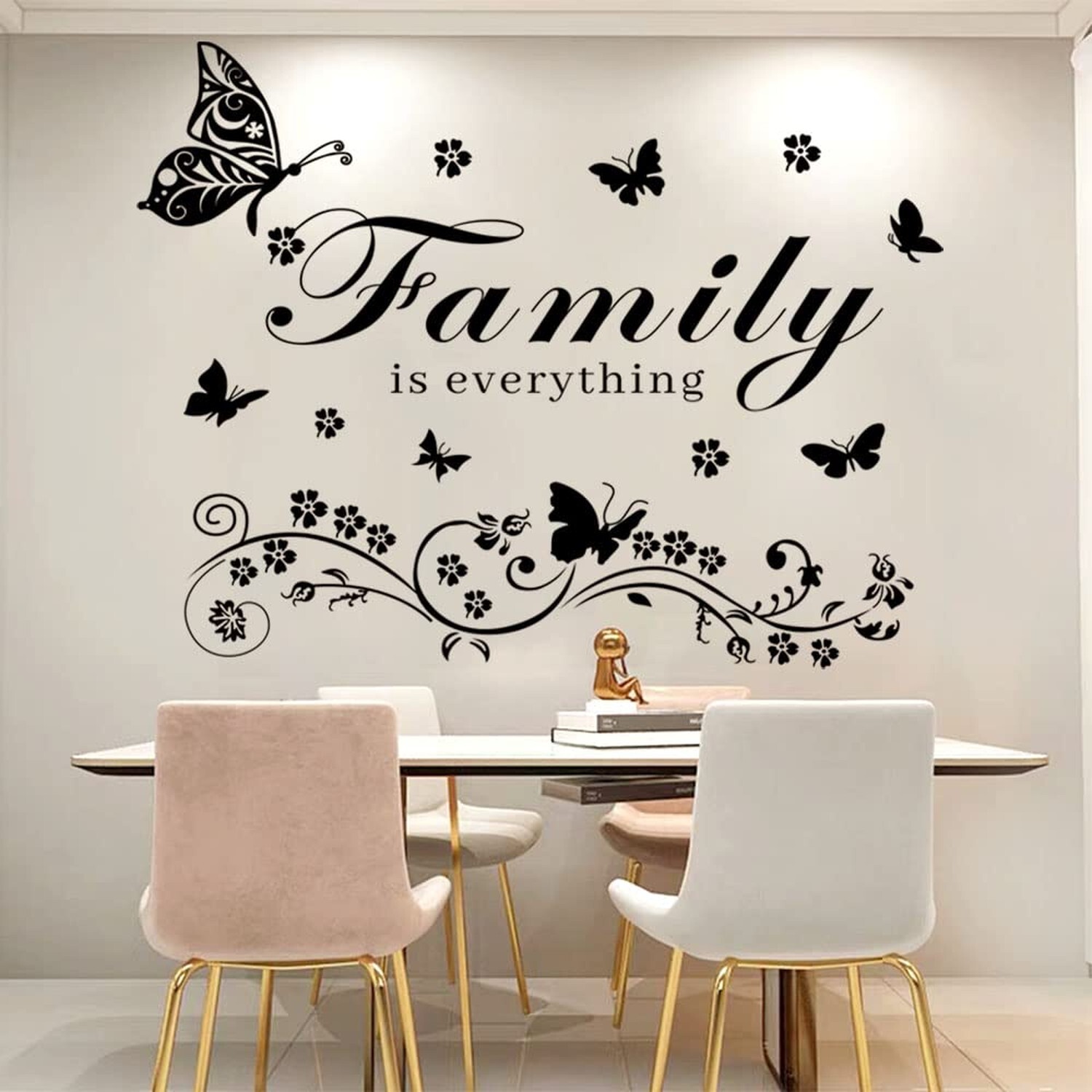 Wall Decor Sticker Vinyl Wall Art Decal Removable Wall Stickers Quotes Family…