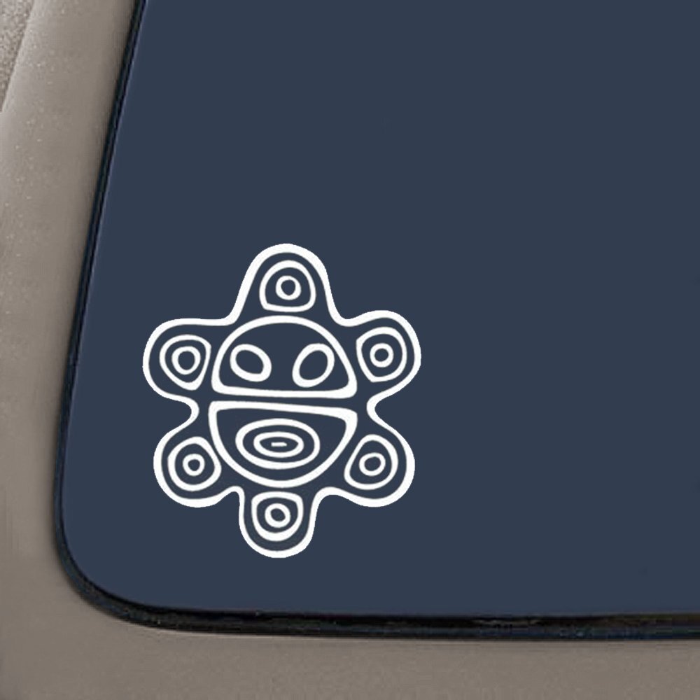 Sol Taino Decal | 5.5-Inches | Premium Quality White Vinyl Decal