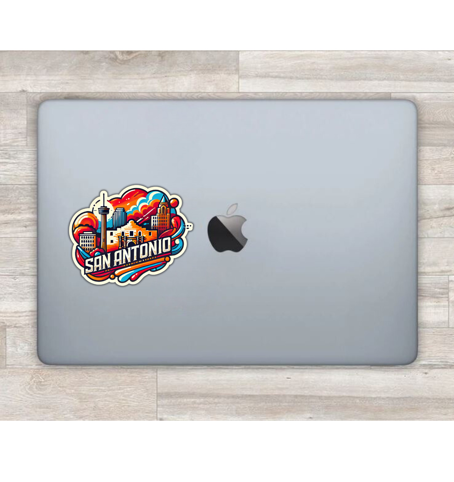 San Antonio Texas Fridge Magnet or Laptop Sticker