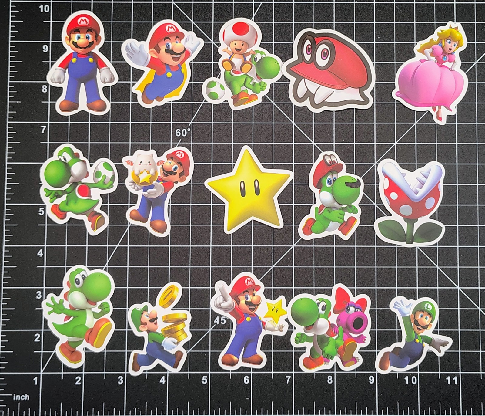90s Retro Video Game Stickers 50pc Lot 8-Bit Pixel Art Platformer Gamer Decals