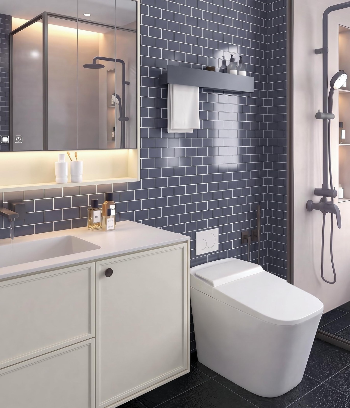 Peel and Stick Backsplash for Kitchen: Adhesive Wall Tiles for Bathroom – Vin…
