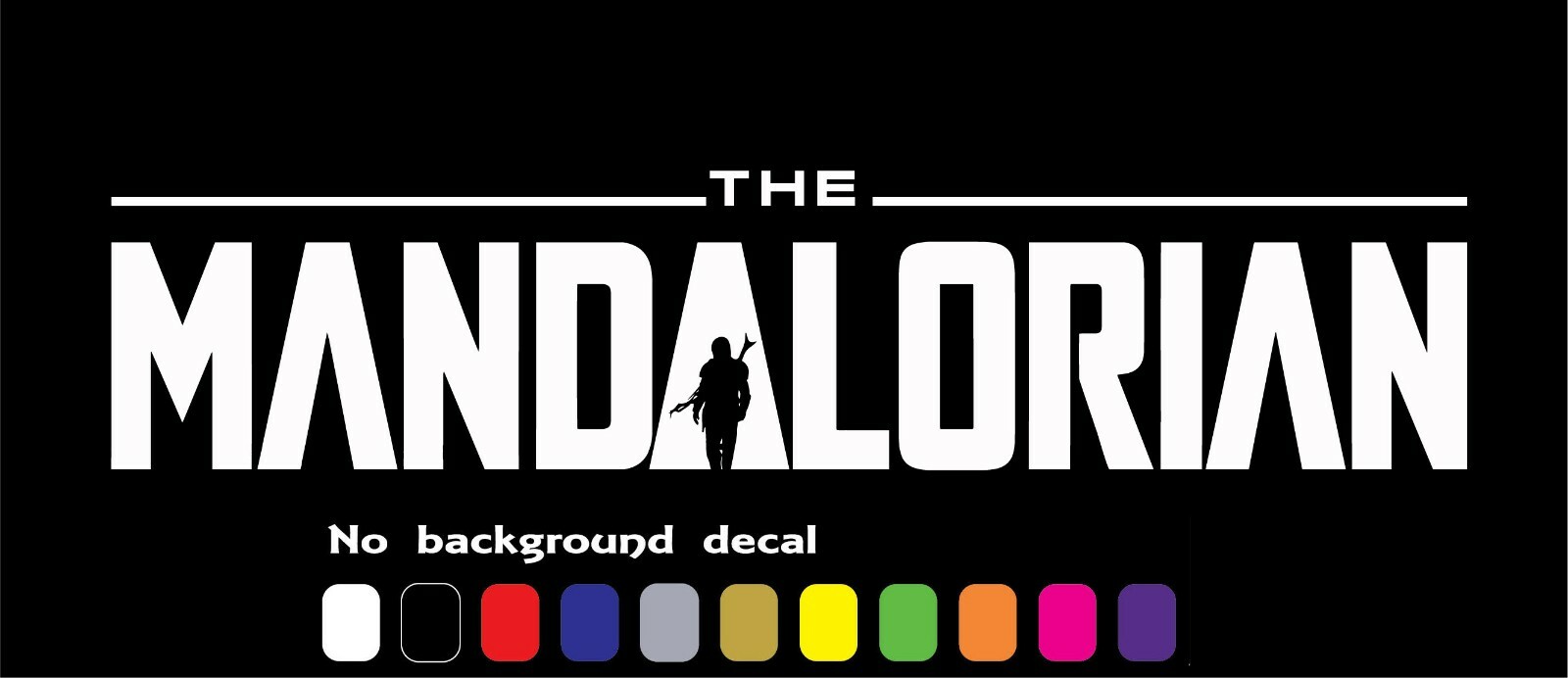 The MANDALORIAN Boba Fett STICKER VINYL DECAL CAR WINDOW Buy2Get1Free