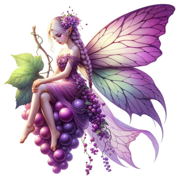 Durable Weatherproof Fall Fairy Vinyl Decal Handmade UV Coated Outdoor Indoor