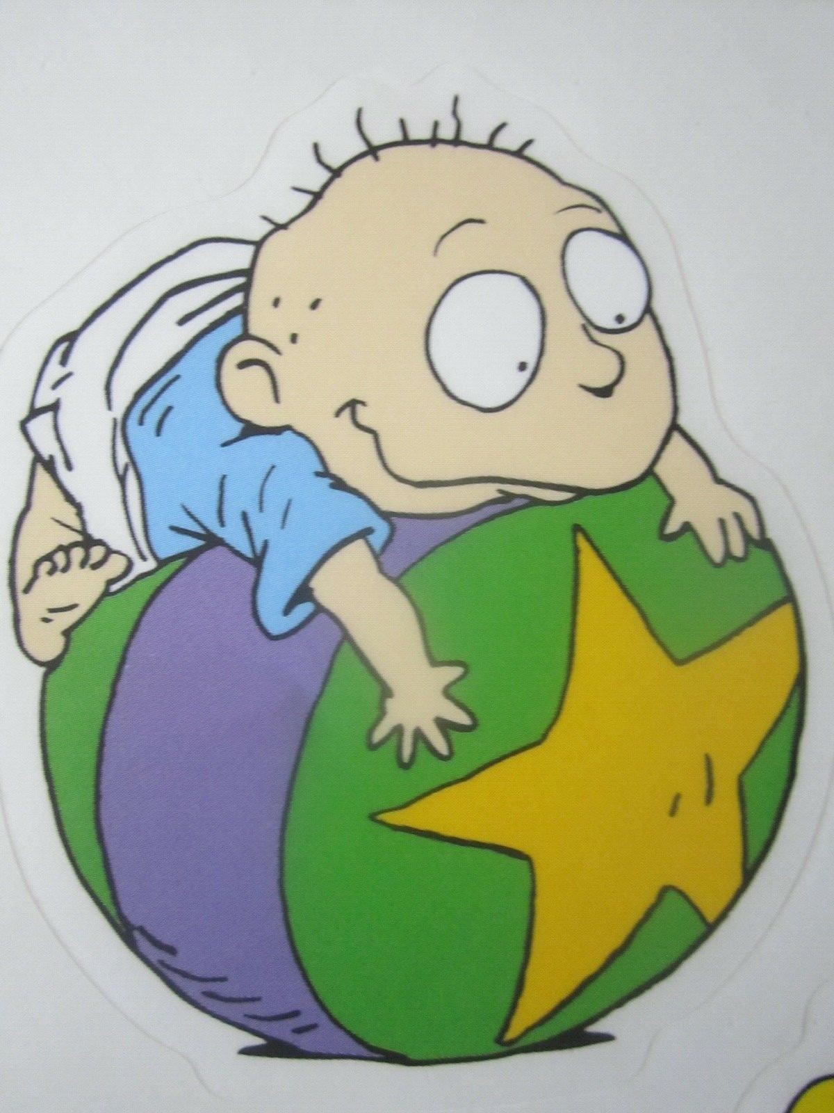 Nickelodeon Colorful Rugrats 10 Repositionable Wall Decals Made In USA