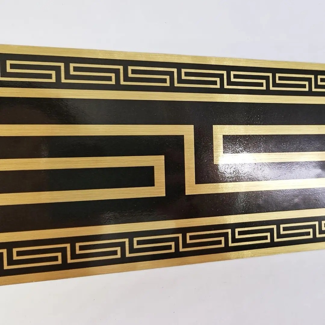 Geometric Wall Border Sticker Self Adhesive Waterproof Trim Decal 10x200CM