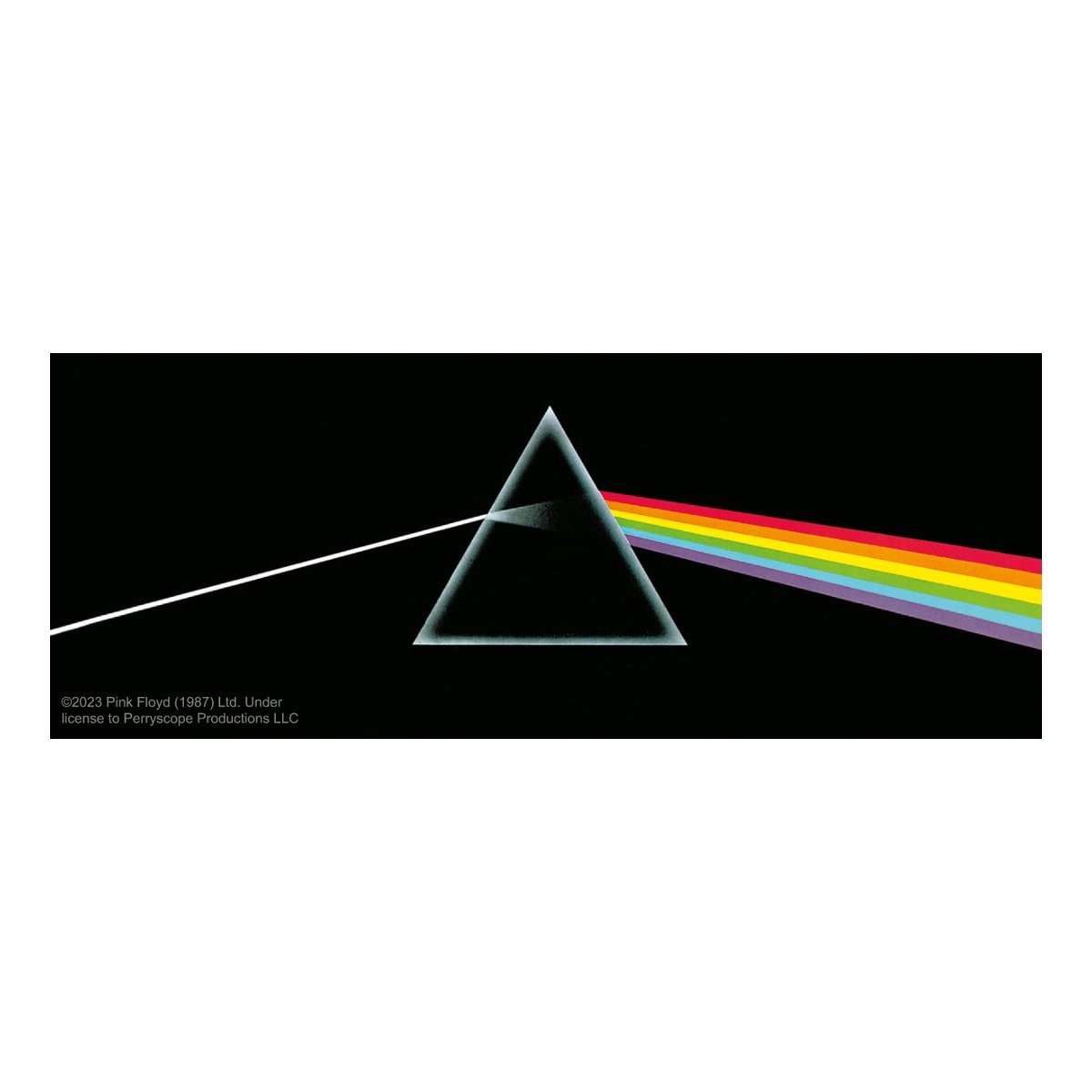 Pink Floyd Prism Sticker, max. 4 x 4"