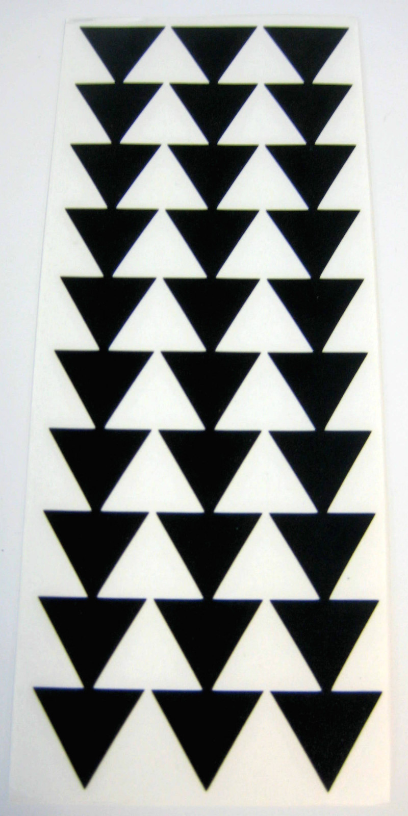 9" BLACK HAWAII TRIBAL TRIANGLE ARROWS Vinyl Car Window Decal Sticker ( Qty 2 )