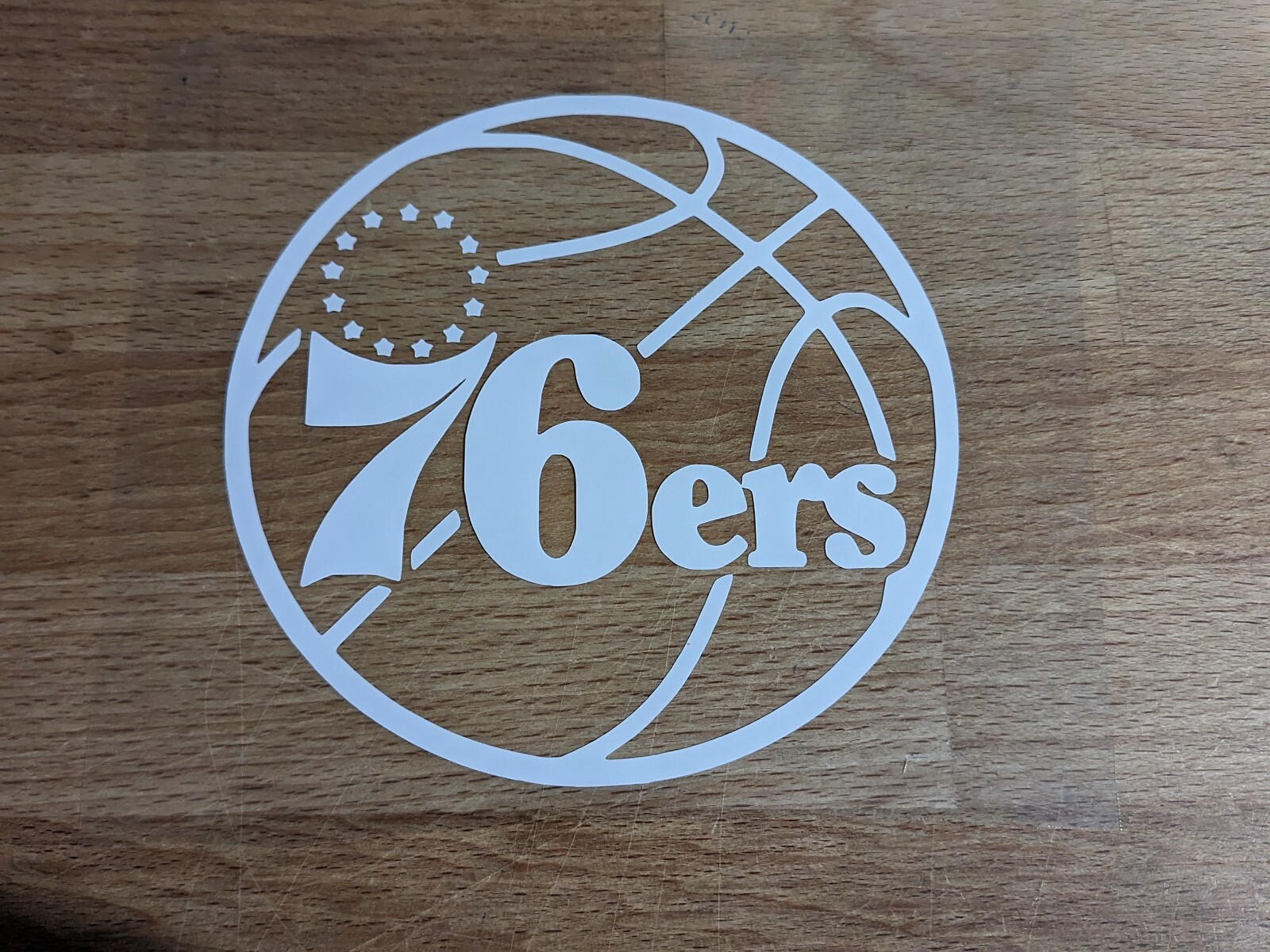 Philadelphia 76ers vinyl decal