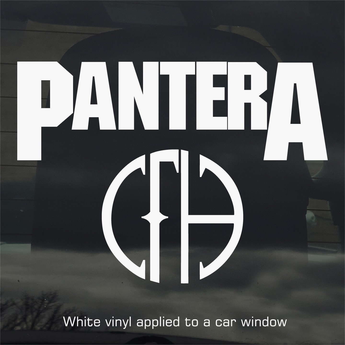 PANTERA CFH 8 INCH VINYL DECAL / STICKER