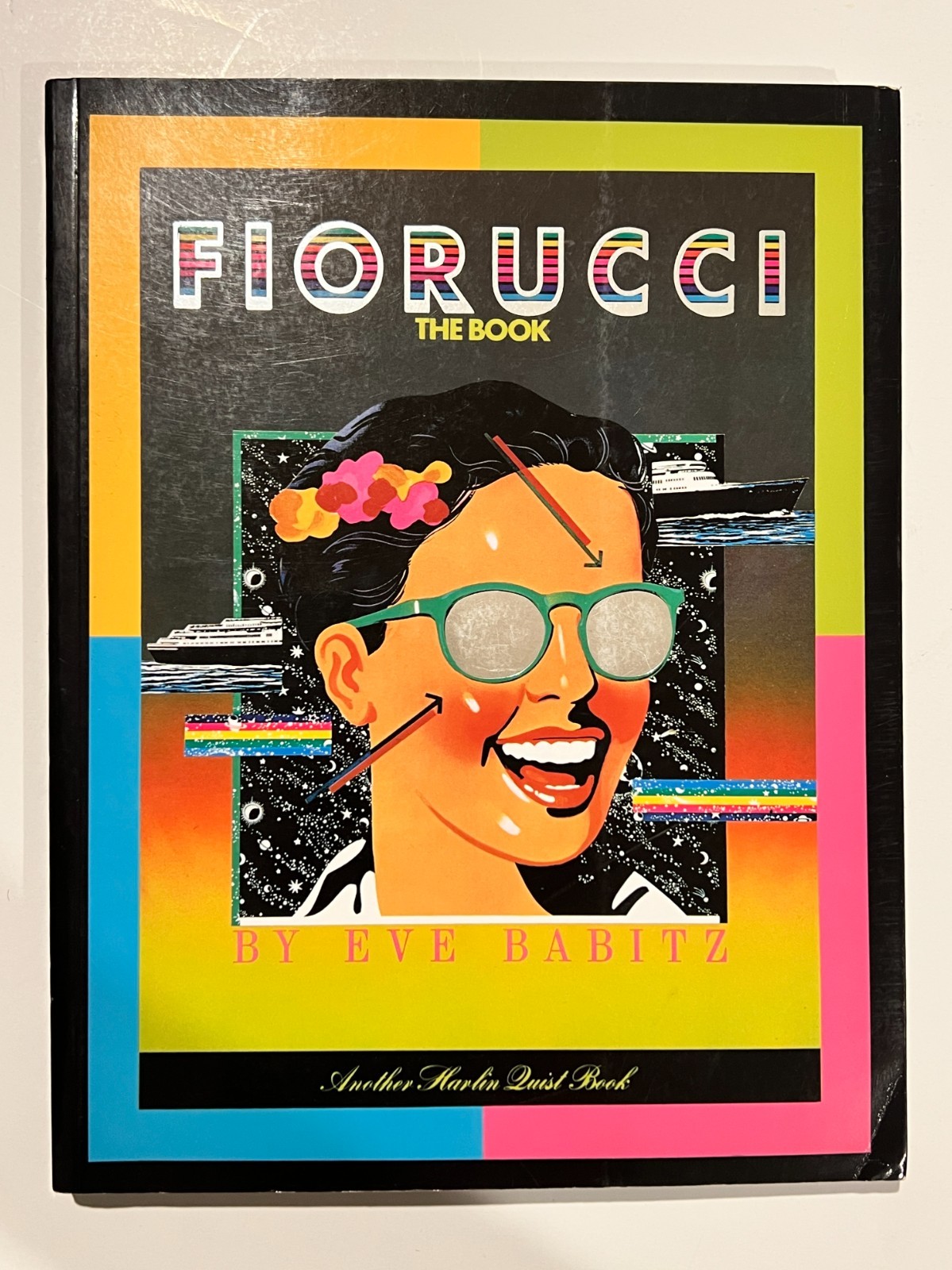 1974 FIORUCCI 7 Women in Lingerie Sticker Very RARE & Cool Milano !