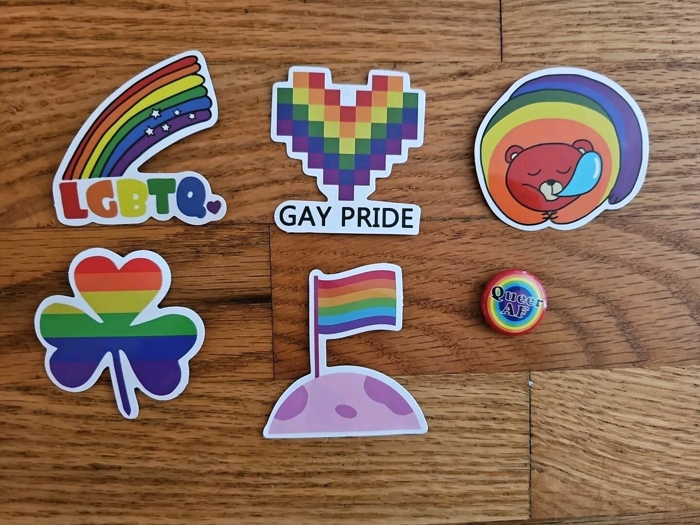 Pride Gay LGBTQ+ Rainbow Stickers /Decals
