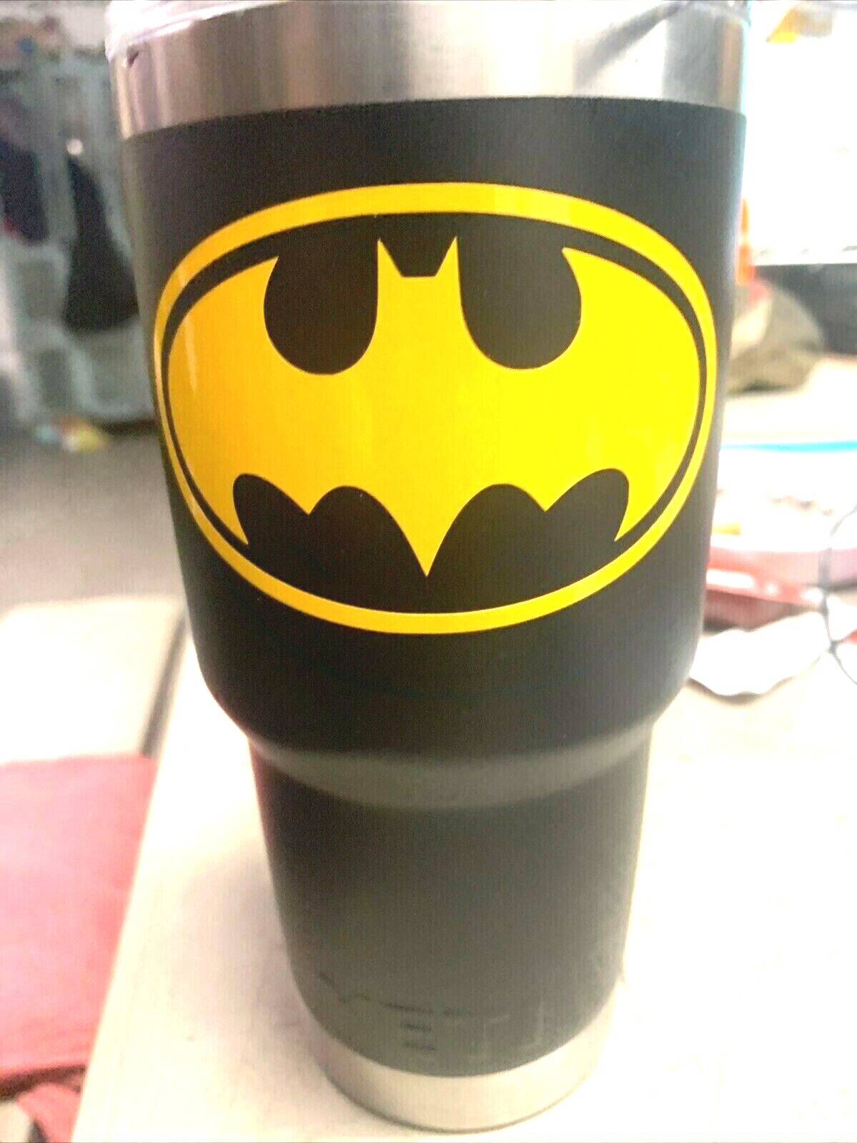 Die cut Vinyl BATMAN LOGO Car Truck Decal Sticker Gift Laptop Comic Dark Knight