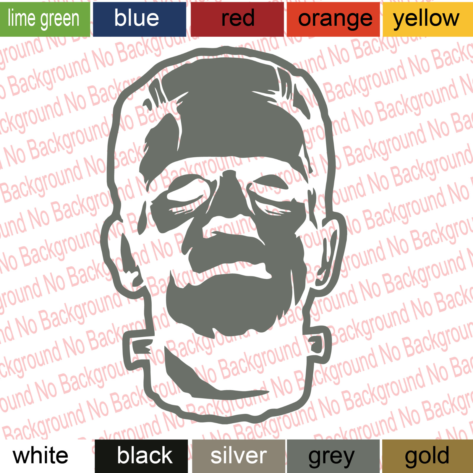 Frankenstein Vinyl Decal Die Cut Sticker Horror for Laptop Phone Window FY172