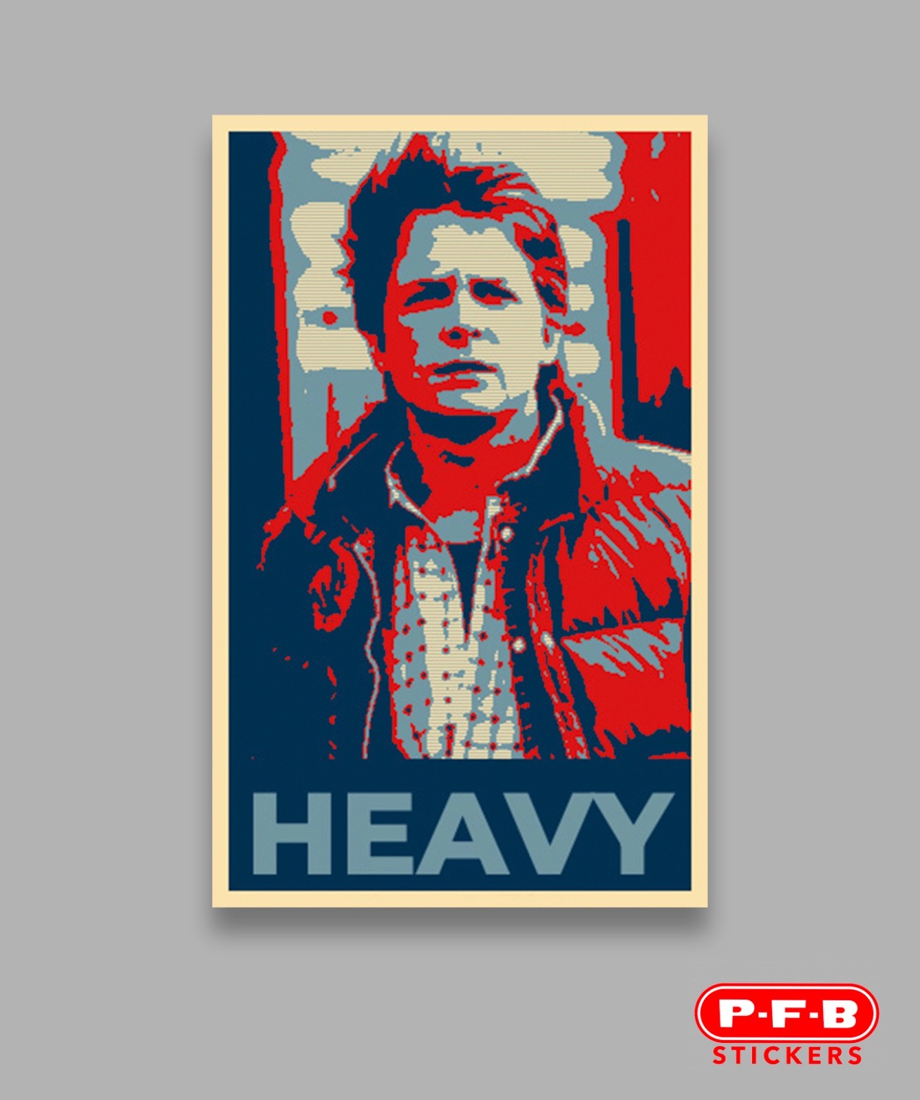 Back to the Future Marty McFly Heavy 4" Decal Sticker FREE SHIPPING