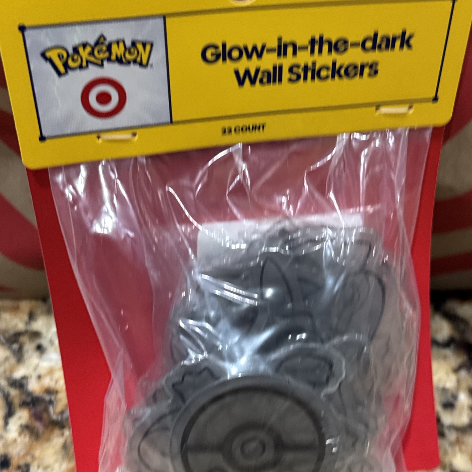 Target X Pokemon Glow-In-The-Dark Wall Sticker 30th Anniversary