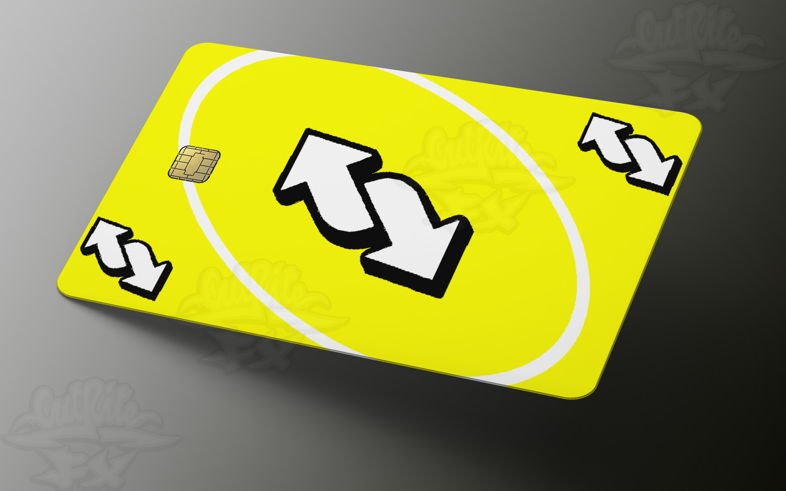 UNO Reverse Credit Card Skin, Debit Card Covering