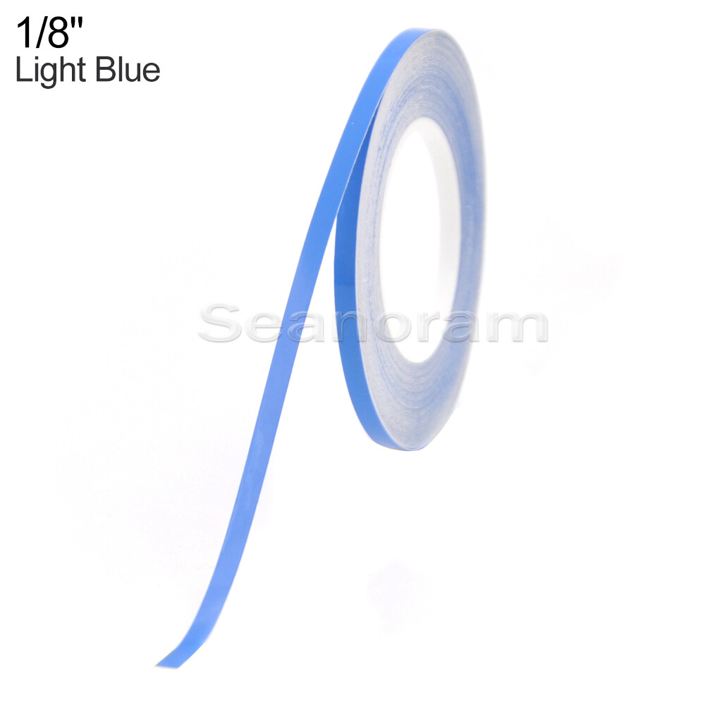 1/8" 3mm Light Blue DIY Home Shop Pinstriping Pin stripe Decal Vinyl Sticker
