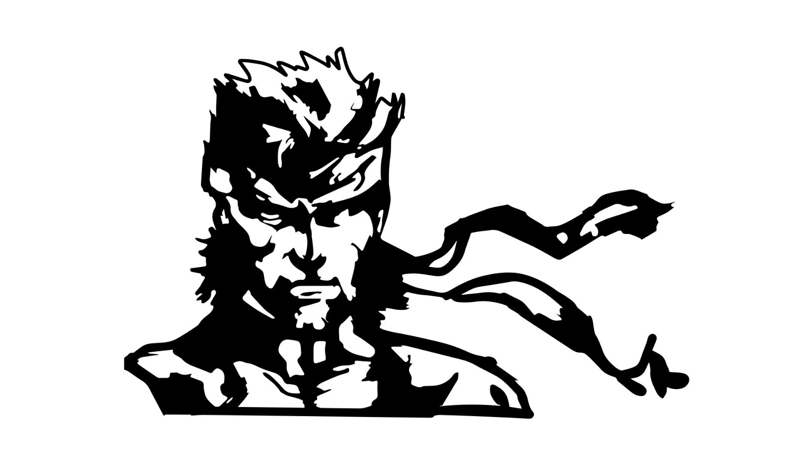 Metal Gear Solid Snake Sticker Vinyl Decal