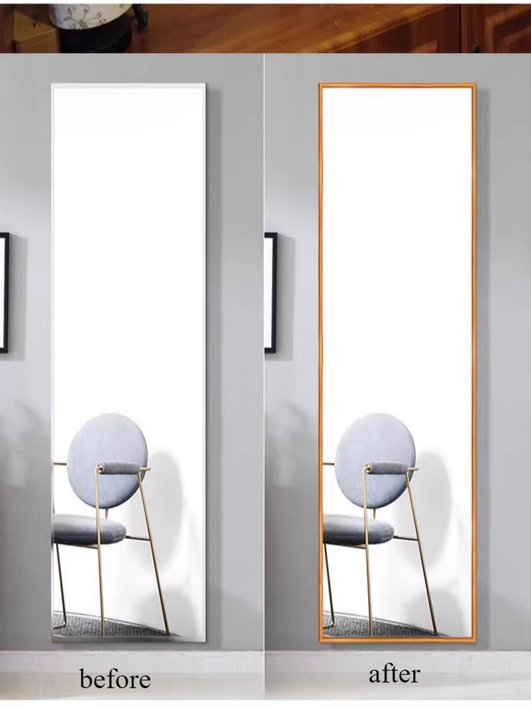 1M Self-adhensive Semi-circular Line Strip Arc Edge Window Door Mirror Trimming