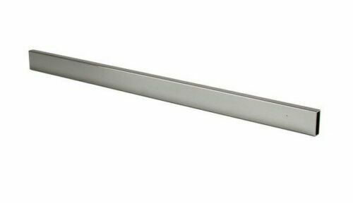 Econoco RE2 Rectangular Tubing Hangrail – Chrome (Pack of 10)