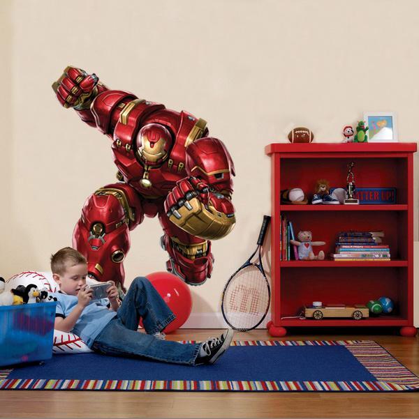 IRON MAN HULKBUSTER ARMOR Avengers 2 Decal Removable WALL STICKER Decor Art